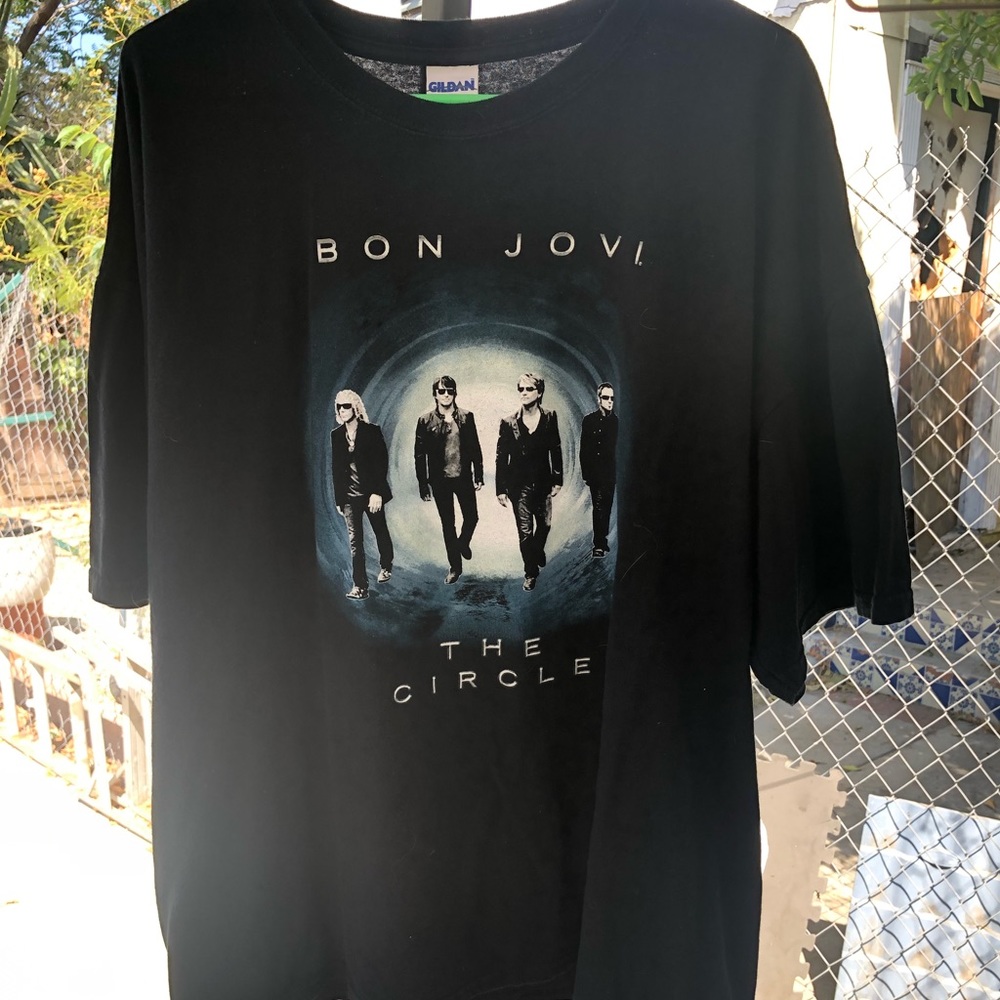 Bon Jovi The Circle 2010 Tour Shirt